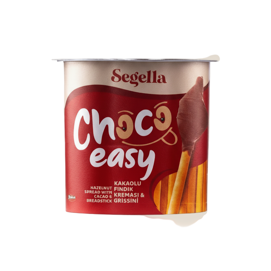Segella Choco Easy Hazelnut Cream with Cocoa & Grissini 50g - Orontes Grocery 