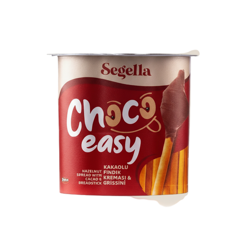 Segella Choco Easy Hazelnut Cream with Cocoa & Grissini 50g - Orontes Grocery 