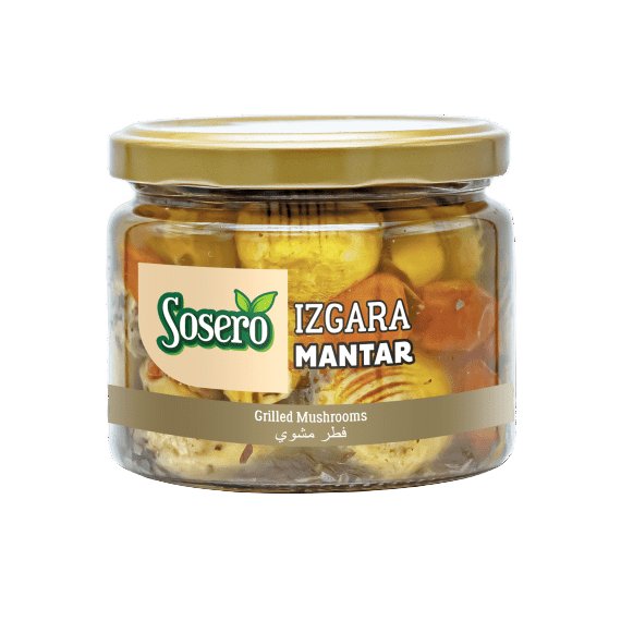 Sosero Grilled Mushroom Jar 300g - Orontes Grocery