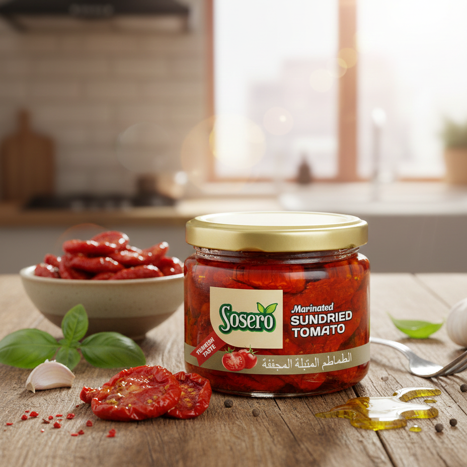 Sosero Marinated Dried Tomato Pickle - Kurutulmuş Domates 290g - Orontes Grocery