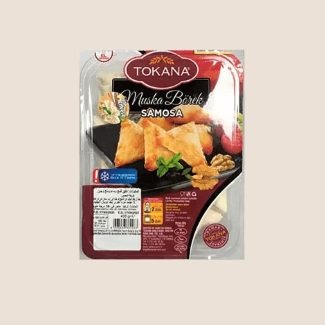 Tokana Triangular Pastry With Cheese - Peynirli Muska Böreği 400g - Orontes Grocery 