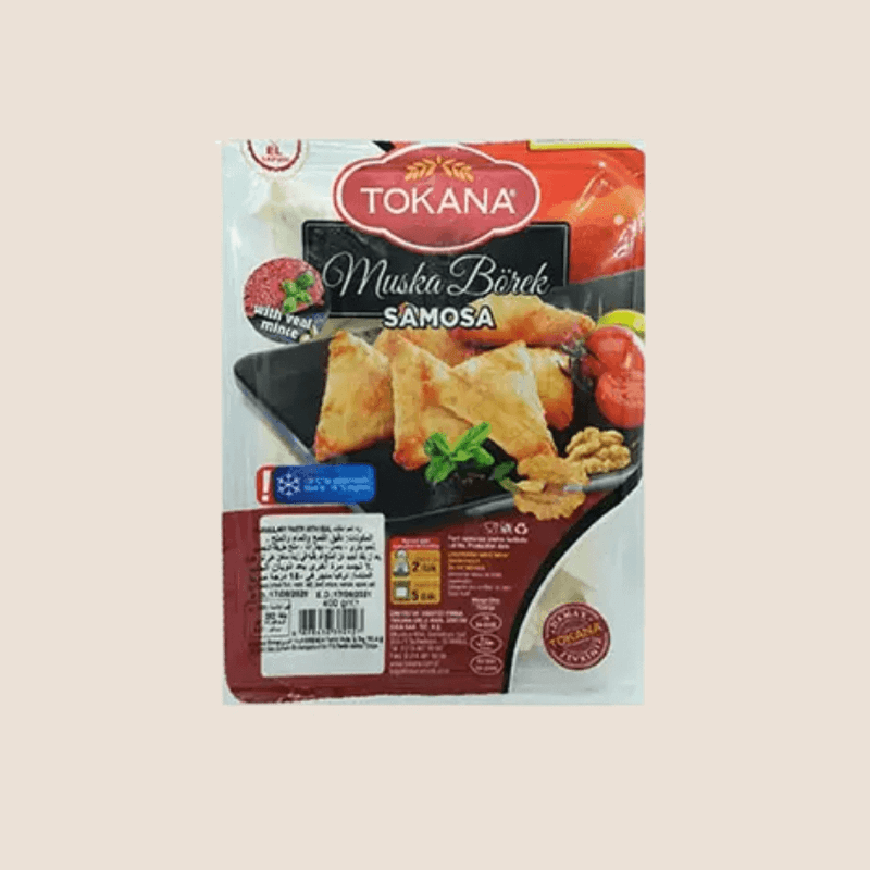 Tokana Triangular Pastry With Veal - 400g - Orontes Grocery 