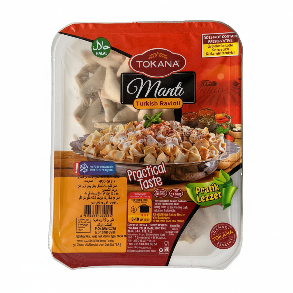 Tokana Turkish Triangle Mantı 400g - Orontes Grocery 