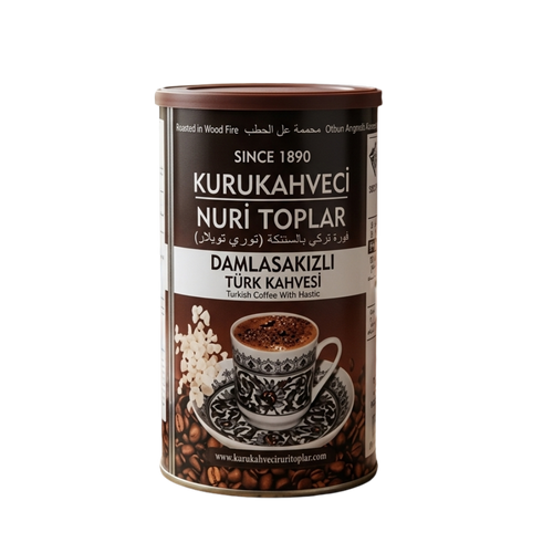Kurukahveci Wood Roasted Turkish Coffee with Mastic - Damla Sakızlı Türk Kahvesi 250g - Orontes Grocery