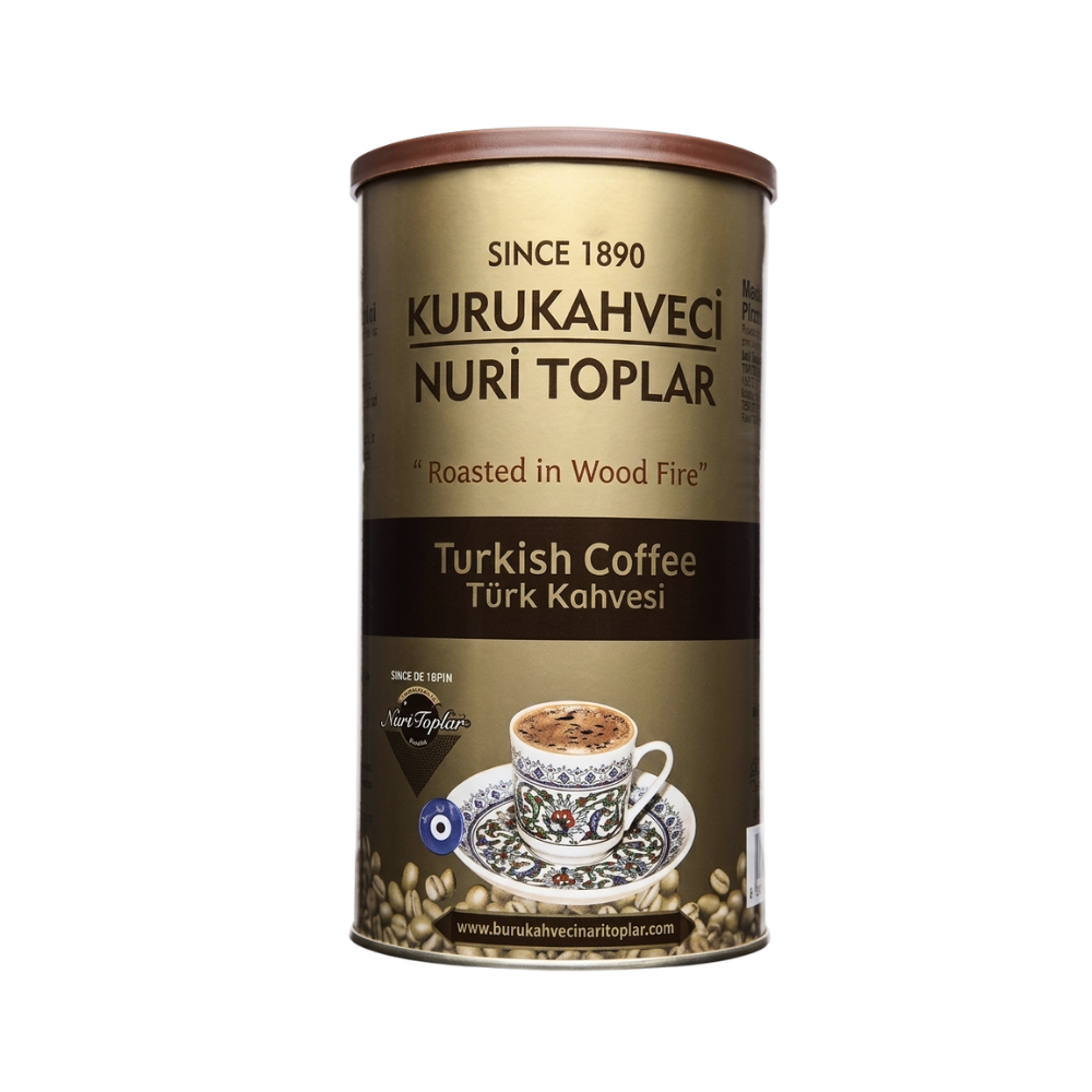 Nuri Toplar Turkish Coffee - Kavrulmuş Türk Kahvesi 500g - Orontes Grocery
