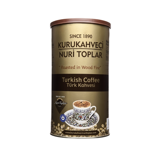 Nuri Toplar Turkish Coffee - Kavrulmuş Türk Kahvesi 500g - Orontes Grocery 