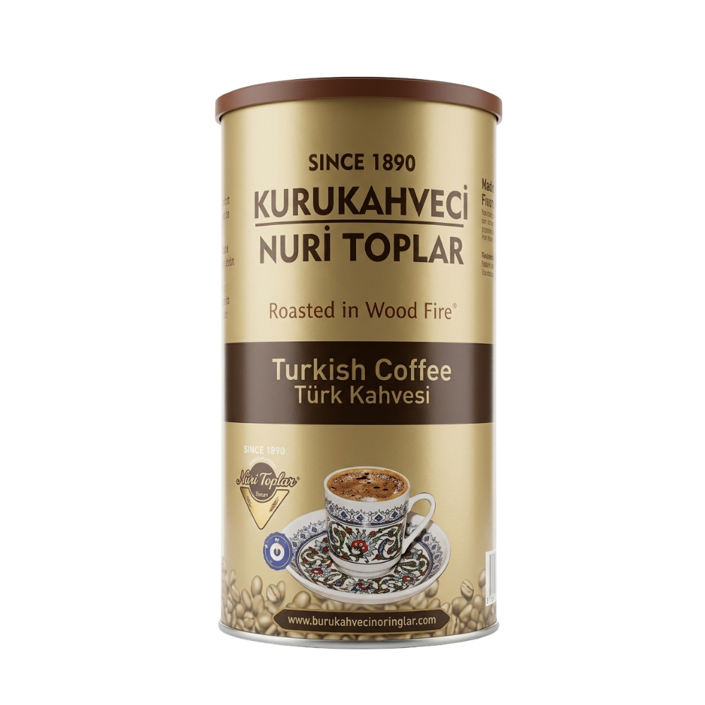 Kurukahveci Wood Roasted Turkish Coffee - Kavrulmuş Türk Kahvesi 250g - Orontes Grocery