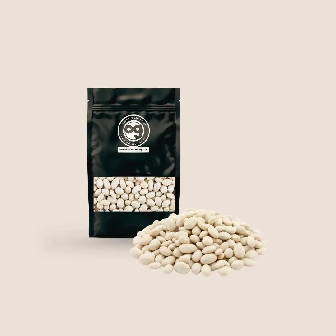 Orontes Grocery Dried White Beans (Beyaz fasulye) - 1Kg - Orontes Grocery