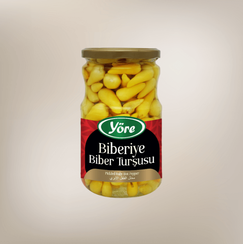 Yöre Baby Hot Pepper Pickle 670g - Orontes Grocery 