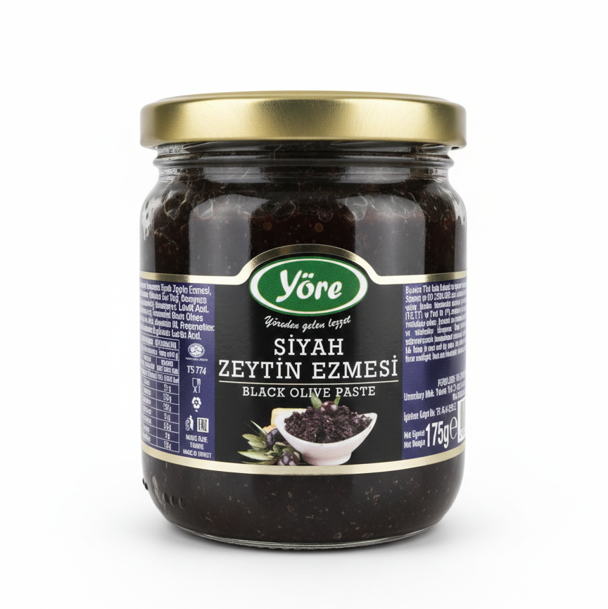 Yore Black Olive Paste 210g - Orontes Grocery