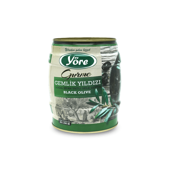 Yore Gurme Black Olives 750g – Premium Turkish Table Olives