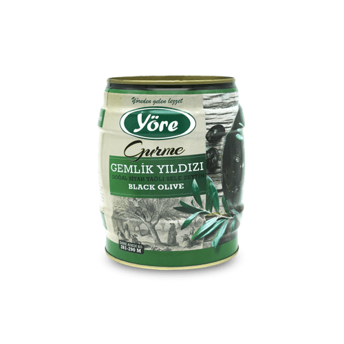 Yore Gurme Black Olives 750g – Premium Turkish Table Olives