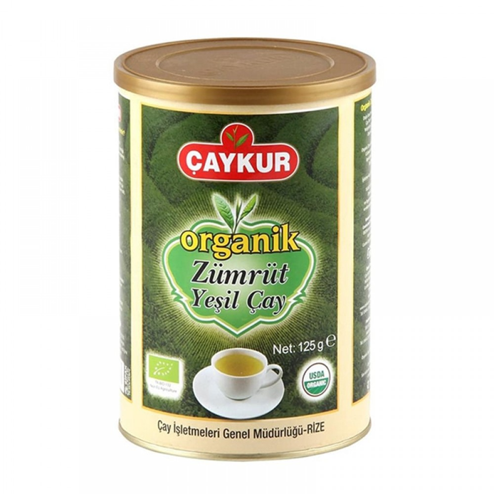 Çaykur Organic Green Tea Loose 125g - Orontes Grocery
