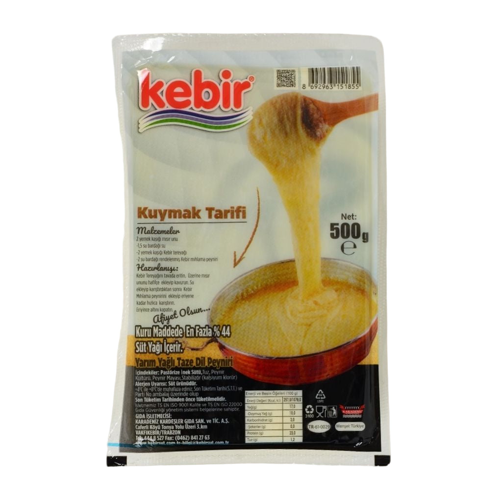 Kebir Trabzon Kuyamak (MIHLAMA) Cheese 500 GR - Orontes Grocery