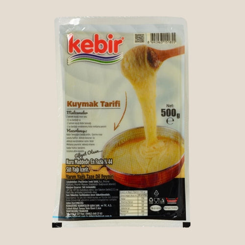 KEBIR TRABZON KUYMAK (MIHLAMA) CHEESE 500 GR - Orontes Grocery 