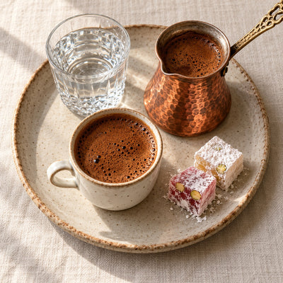 Turkish coffee category at Orontes Grocery