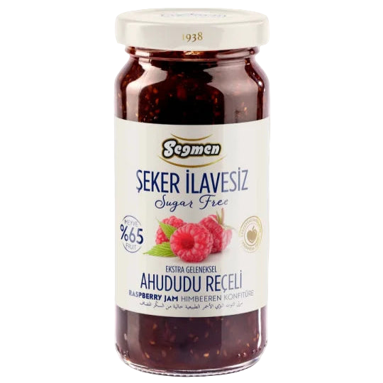 Seğmen Sugar-Free Raspberry Jam 270g - Orontes Grocery 