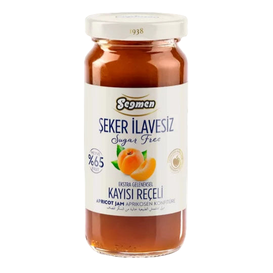 Seğmen Sugar-Free Apricot Jam 270g - Orontes Grocery 