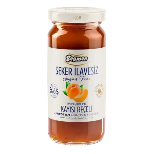 Seğmen Sugar-Free Apricot Jam 270g - Orontes Grocery 