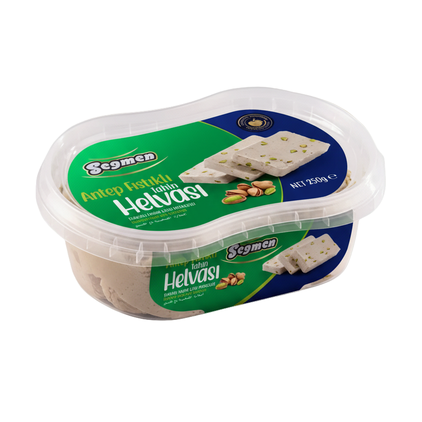 Seğmen Tahini Halva with Pistachio 350g - Orontes Grocery