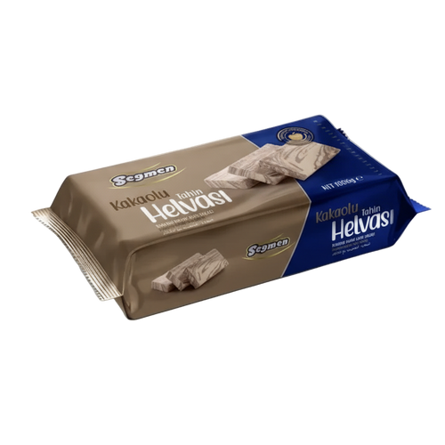 Seğmen Cocoa Tahini Halva 1000g - Orontes Grocery 
