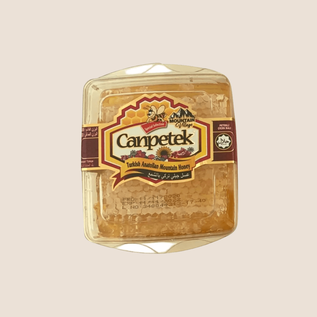 Canpetek - Flower Mountain Honey Comb - Bal peteği 430g - Orontes Grocery 