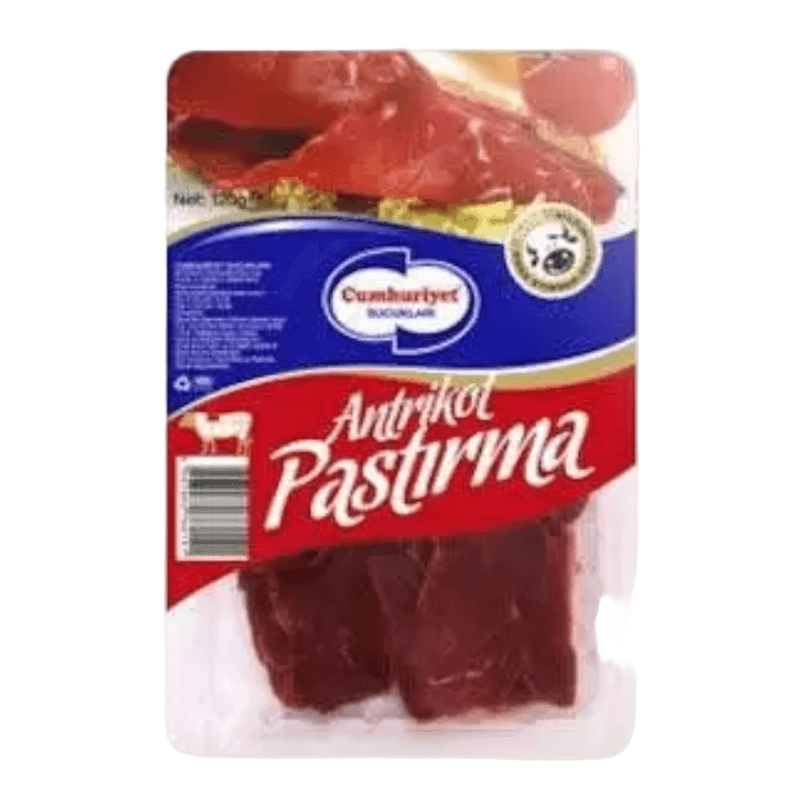 Cumhuriyet Sliced Fillet Pastrami - Antrikot Pastırma - 120g - Orontes Grocery