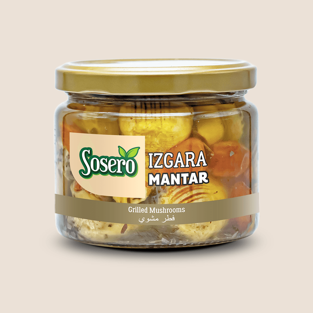 Sosero Grocery Grilled Mushroom - Izgara Mantar 290gr - Orontes Grocery
