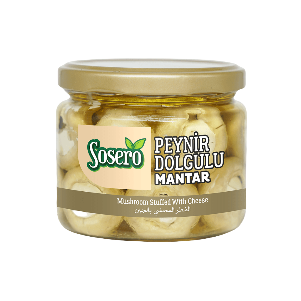 Sosero Stuffed Cheese Mushroom - Peynir Dolgulu Mantar 300g - Orontes Grocery
