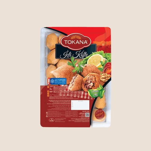 Tokana Turkish Kibbeh with Beef - İçli Köfte - 55GR X10 - Orontes Grocery 