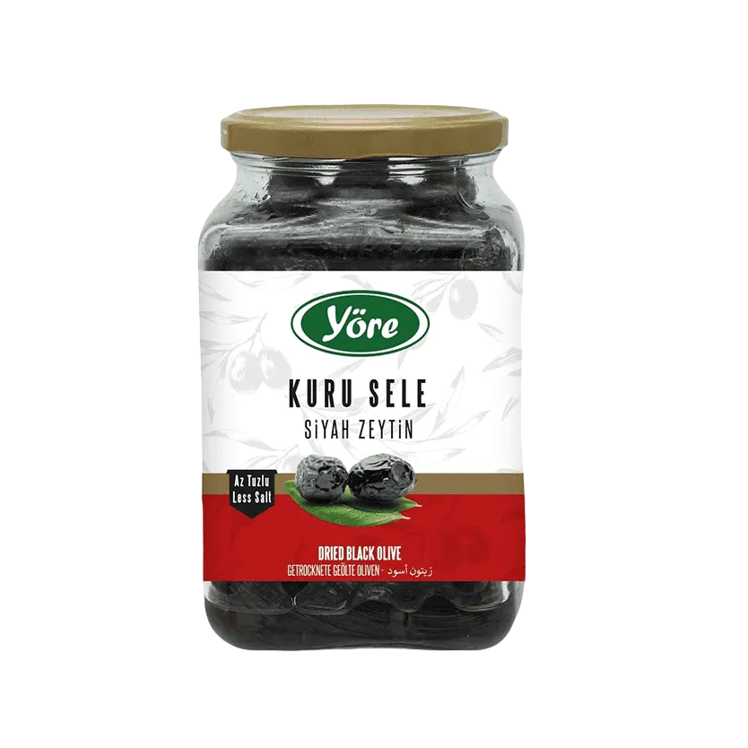 Yöre Dried Black Olive Kuru Sele Siyah Zeytin 550g – Orontes Grocery